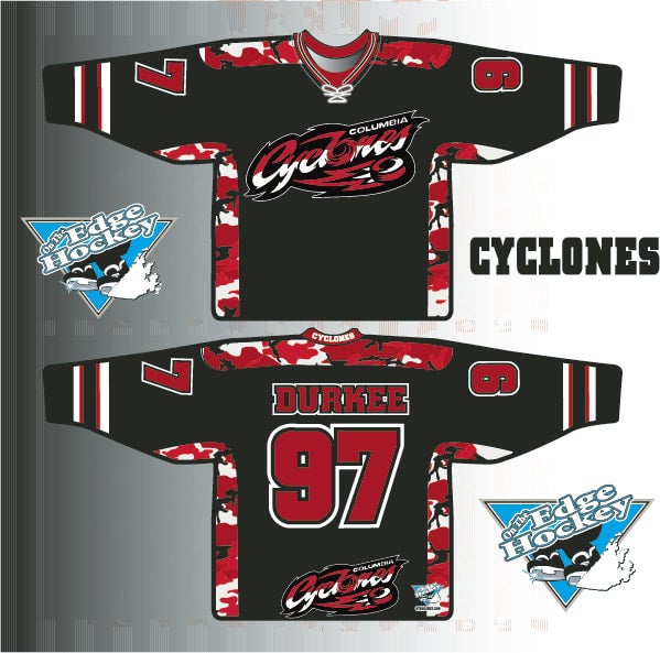 Edge hockey jersey store
