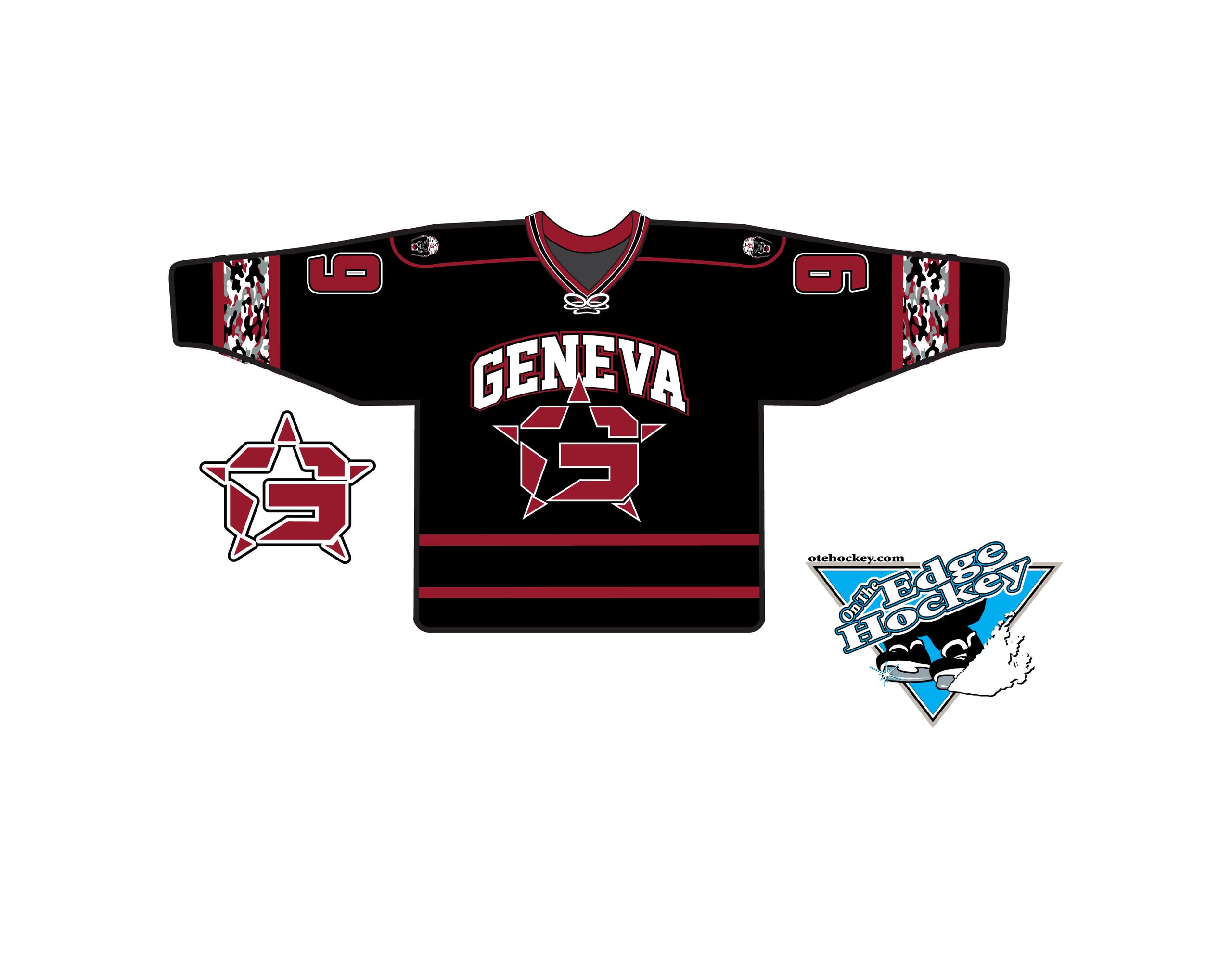 Edge hockey jersey outlet