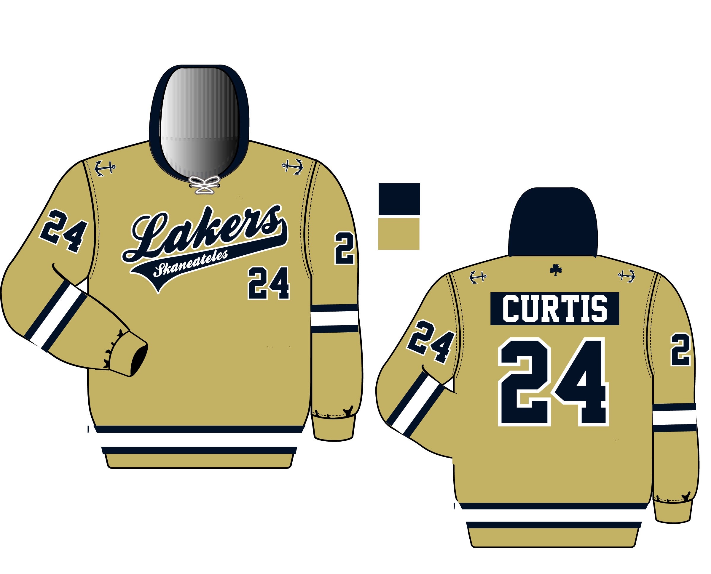 Lakers hockey hoodie hot sale